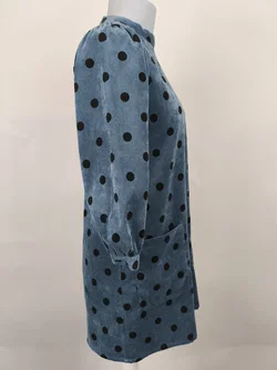 ZARA, Kleid Samt, Gr. S – Vorschau 3