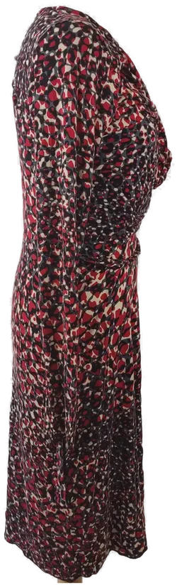 Yessica Damensommerkleid gepunket rot - M - Bild 2