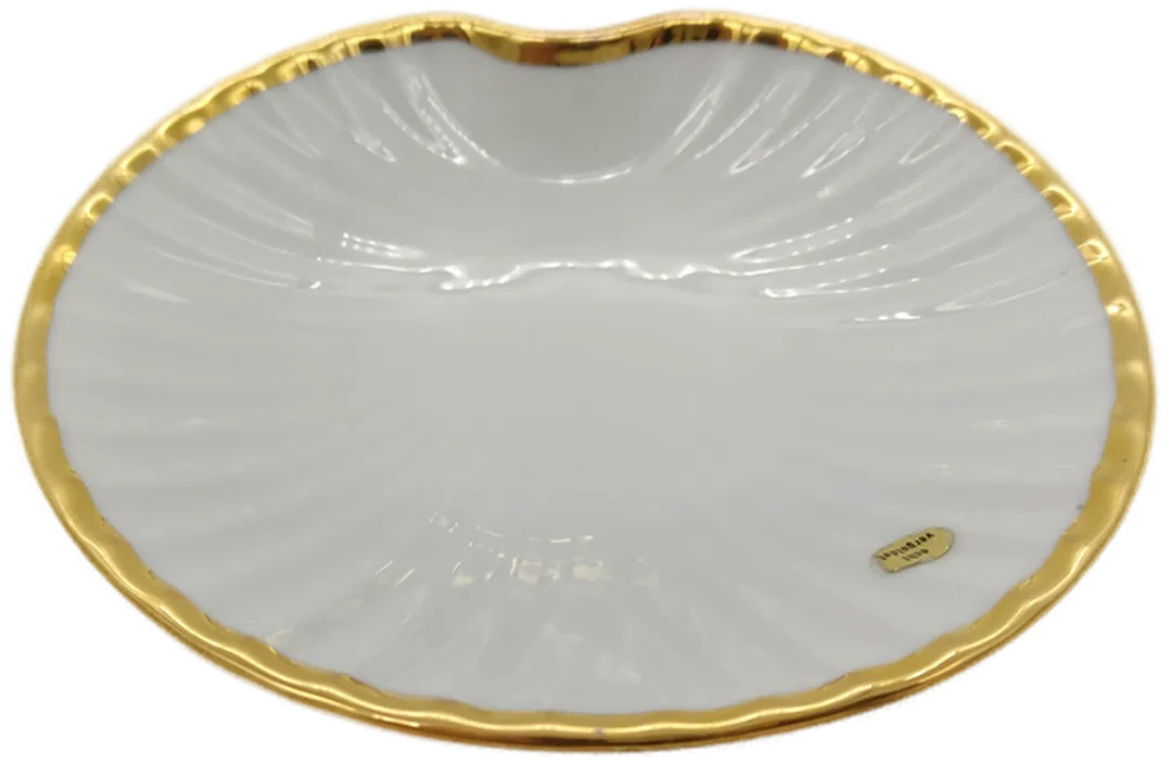 Bavarian Porcelain GENUINE Seifen Schale aus Porzellan mit Goldrand - Bild 4