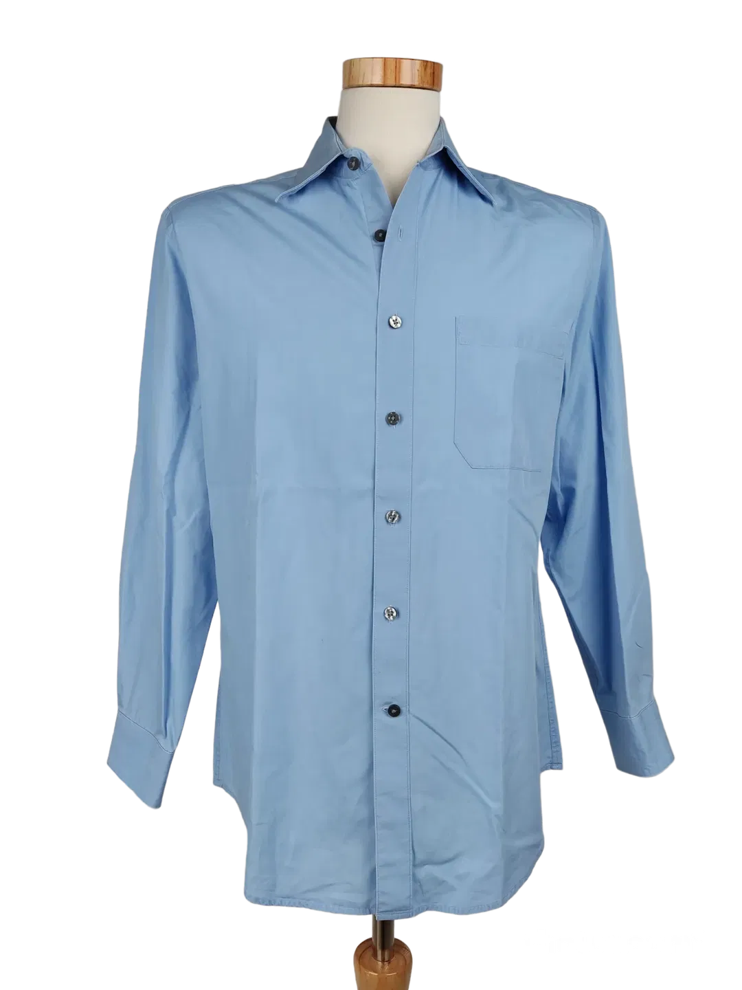 Donna Karan Signature Herren Hemd,  blau - Gr. S - Bild 1