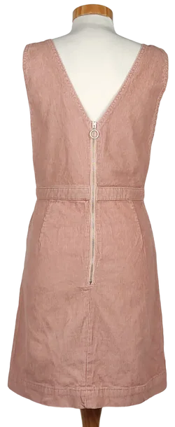Denim Co. Damen Kleid, beige - Gr. S  - Bild 2
