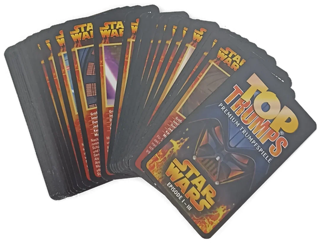 Top Trumps Trumpfkartenspiel Star Wars Episode I - III – Bild 3
