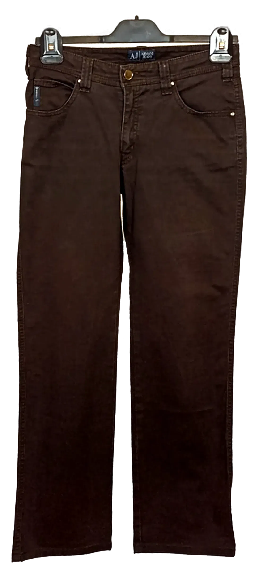 Armani Jeans Damen Jeans dunkelbraun Gr. 29 - Bild 4