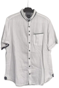 engbers, Herrenshirt, Gr. L, 41/42, Leinen - Bild 1