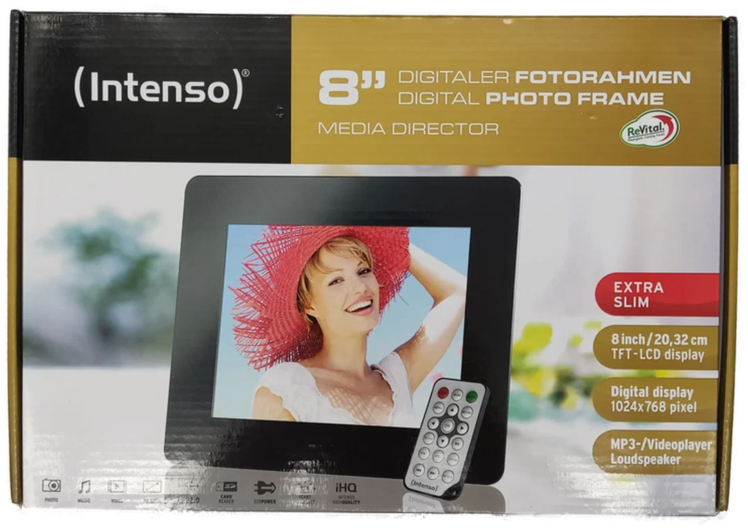 Intenso 8 Zoll Digitaler Fotorahmen  – Bild 3