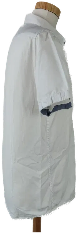 TOM TAILOR Denim Herrenhemd, weiß - Gr. M (slim fit) - Bild 2