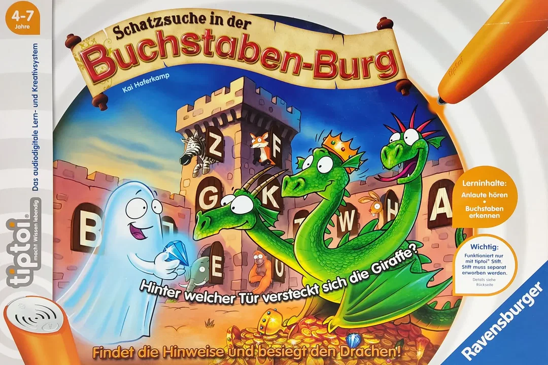 tiptoi® Schatzsuche in der Buchstaben-Burg - Ravensburger – Bild 1