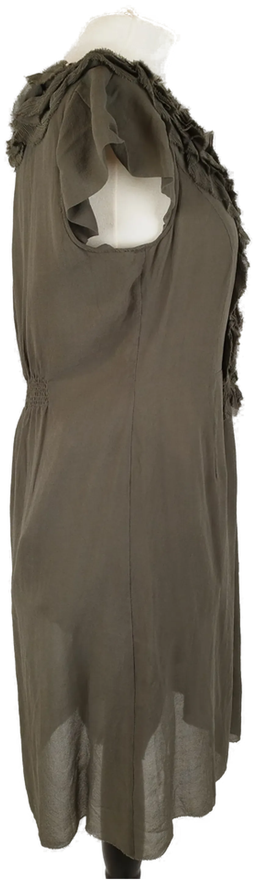 Marc Cain Midikleid - Größe 40 / 100% Seide – Bild 2