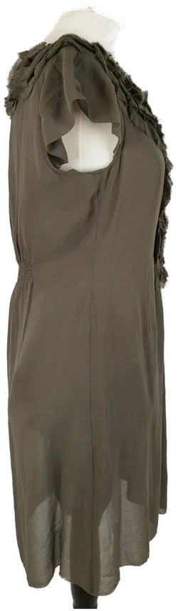Marc Cain Midikleid - Größe 40 / 100% Seide - Bild 2