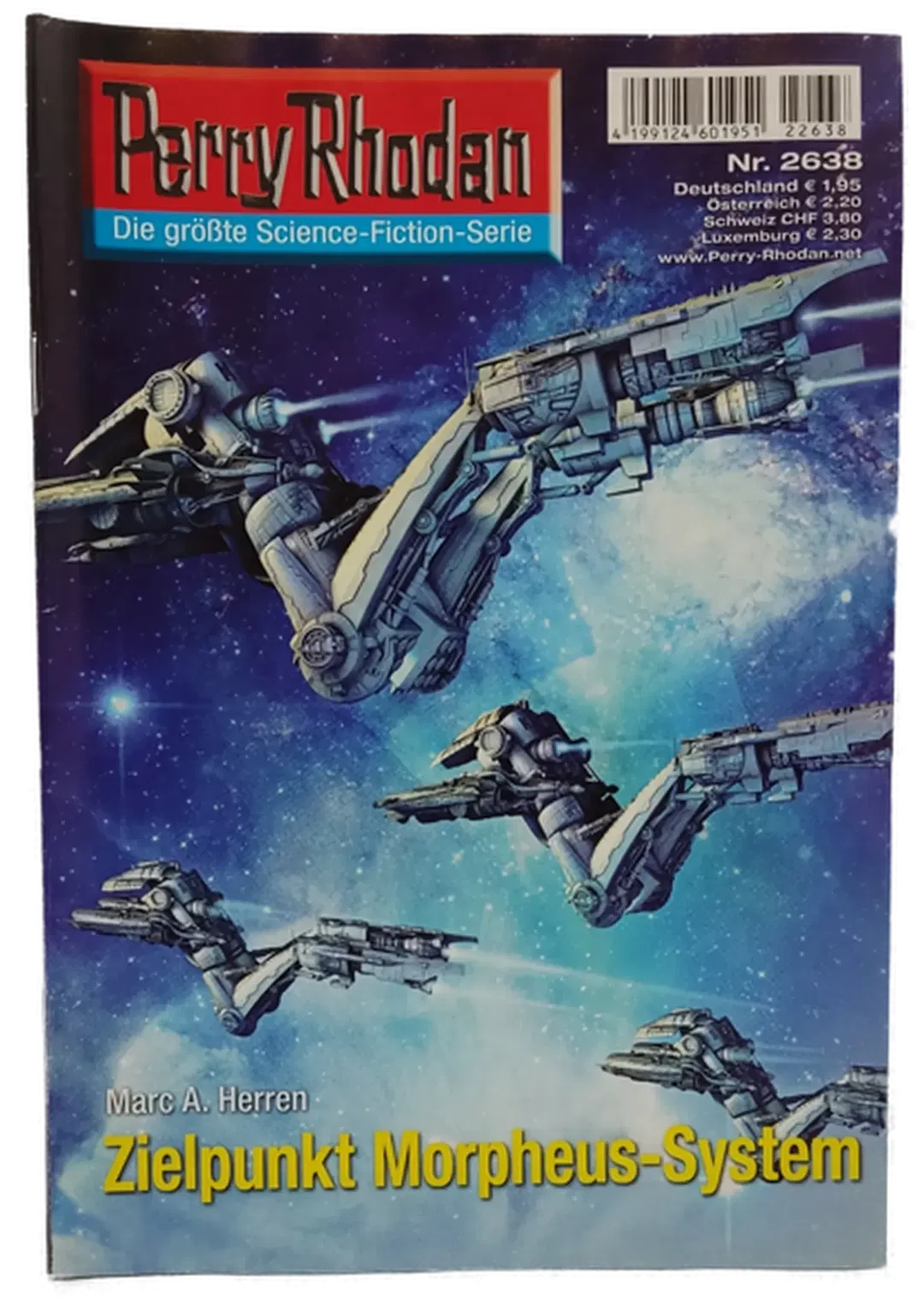  Romanheft Perry Rhodan Zielpunkt Morpheus-System Erstauflage Nr.2638 - Bild 1