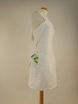 Kochschürze Stoff, weiß, Größe: 36-38 - Bild 2