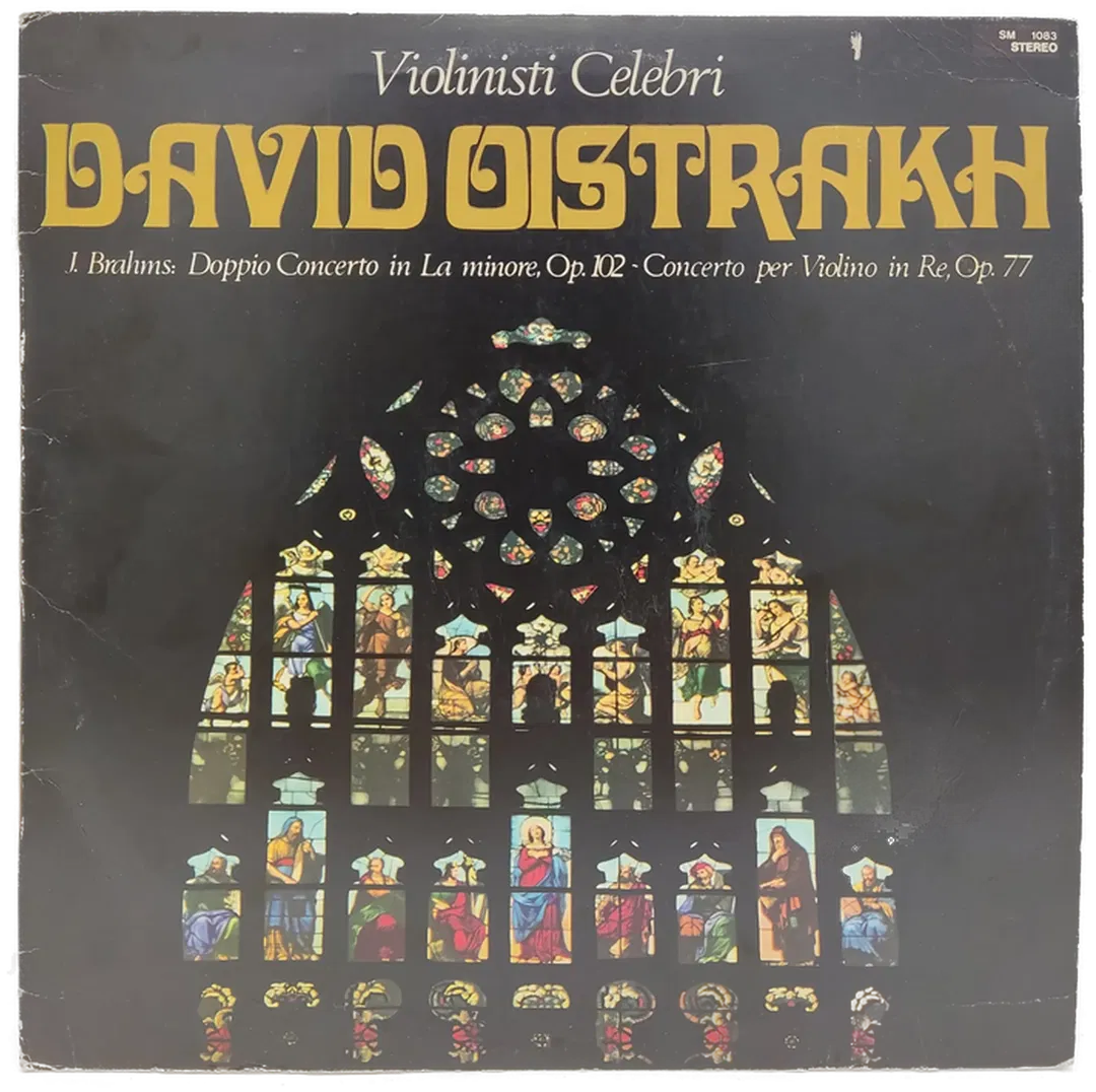 Vinyl LP - David Oistrakh, Johannes Brahms  - Violinisti Celebri  - Bild 2