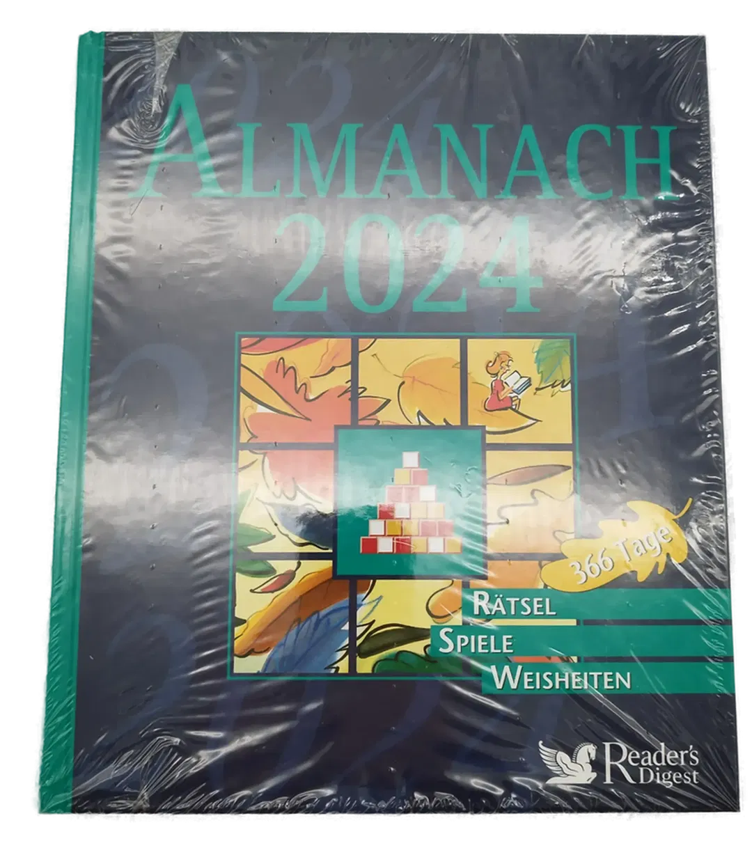 Almanach 2024 Rätsel, Spiele und Weisheiten / Original verpackt - Bild 1