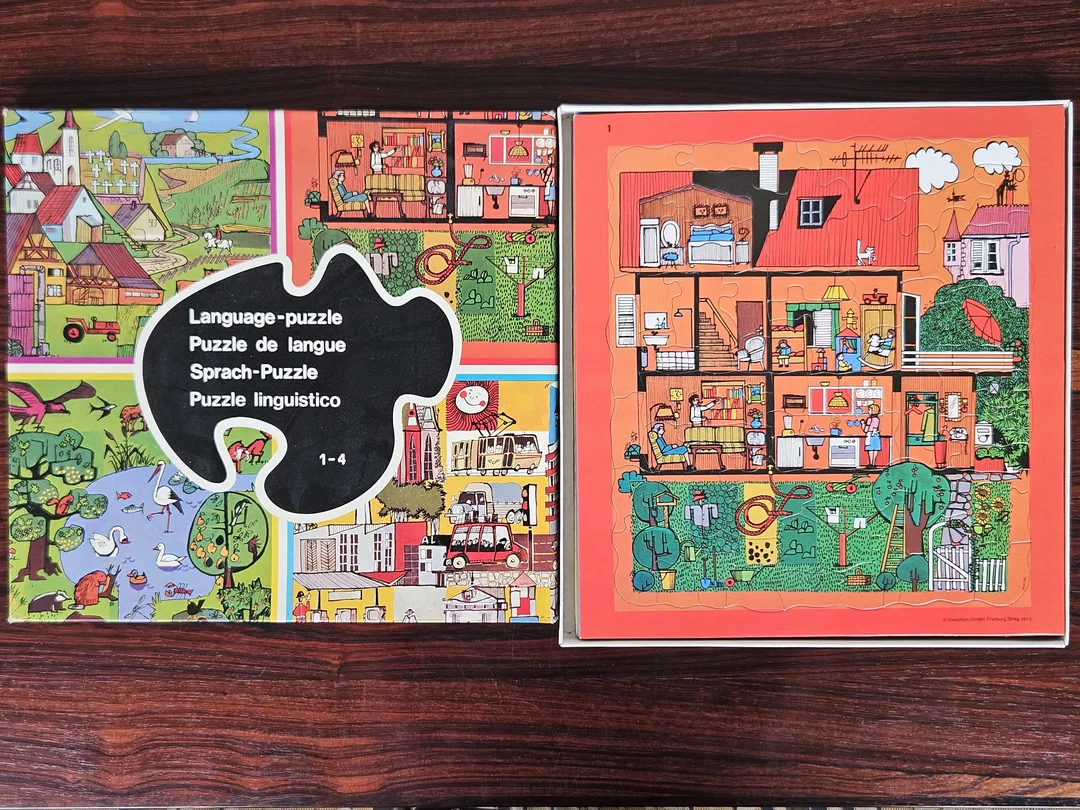 Sprach Puzzle - Gesellschaftspiele - Vsaphon – Bild 2