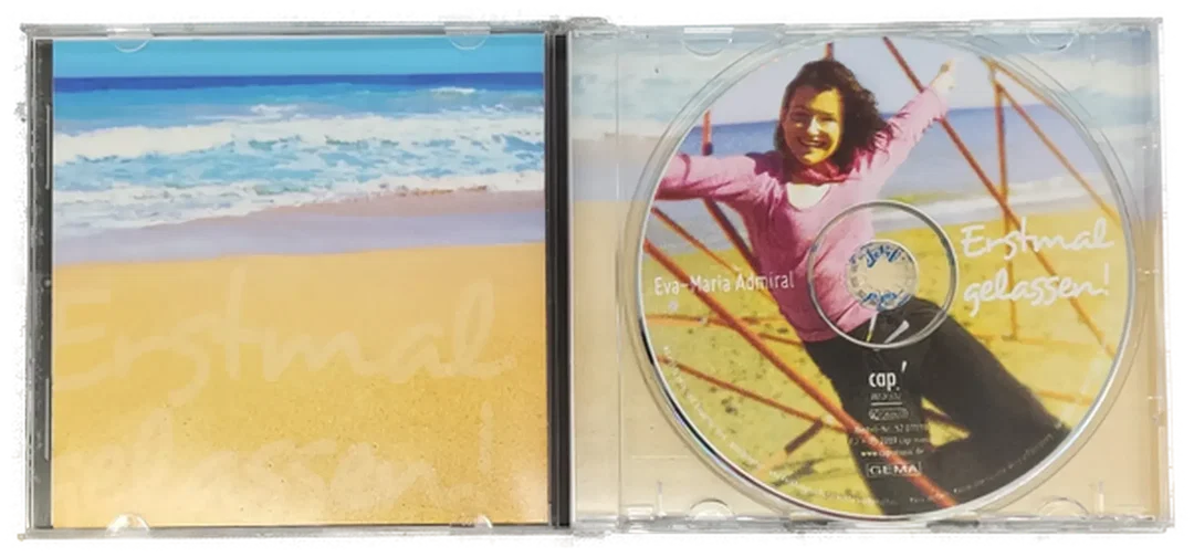CD Hörspiel Eva-Maria Admiral "Erstmal gelassen" Entspannungsprogramm für Herz, Kopf und Bauch – Bild 3