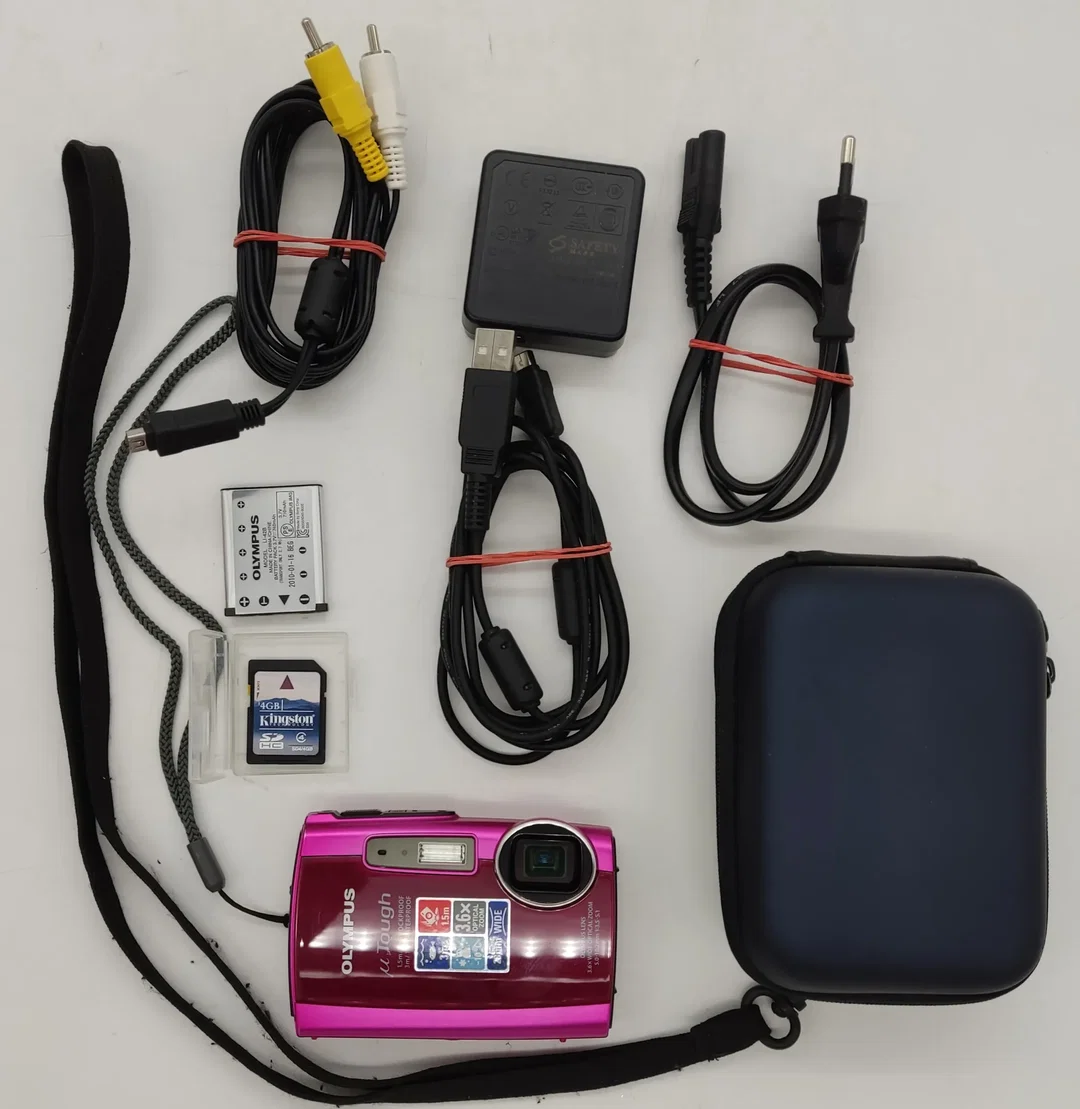 Olympus Mju TOUGH 3000 Digital Camera/Kamera pink – Bild 4