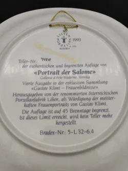 Lilien Porzellan - Sammelteller 