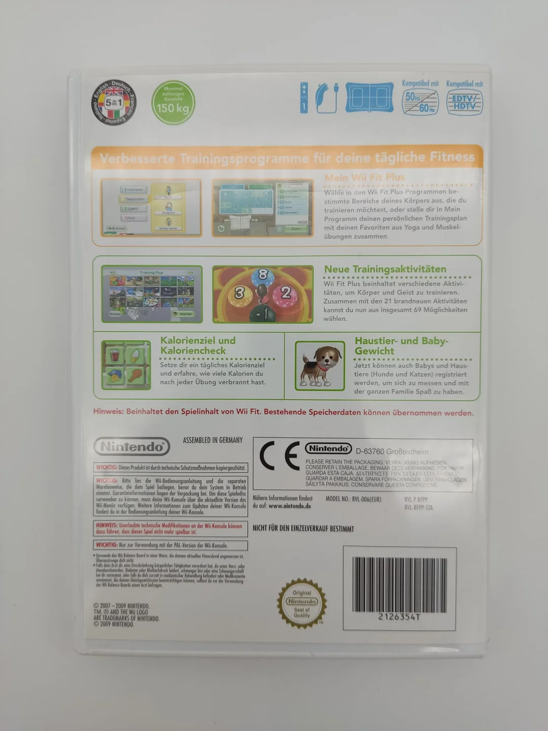 Nintendo Wii "Fit Plus"  – Bild 3