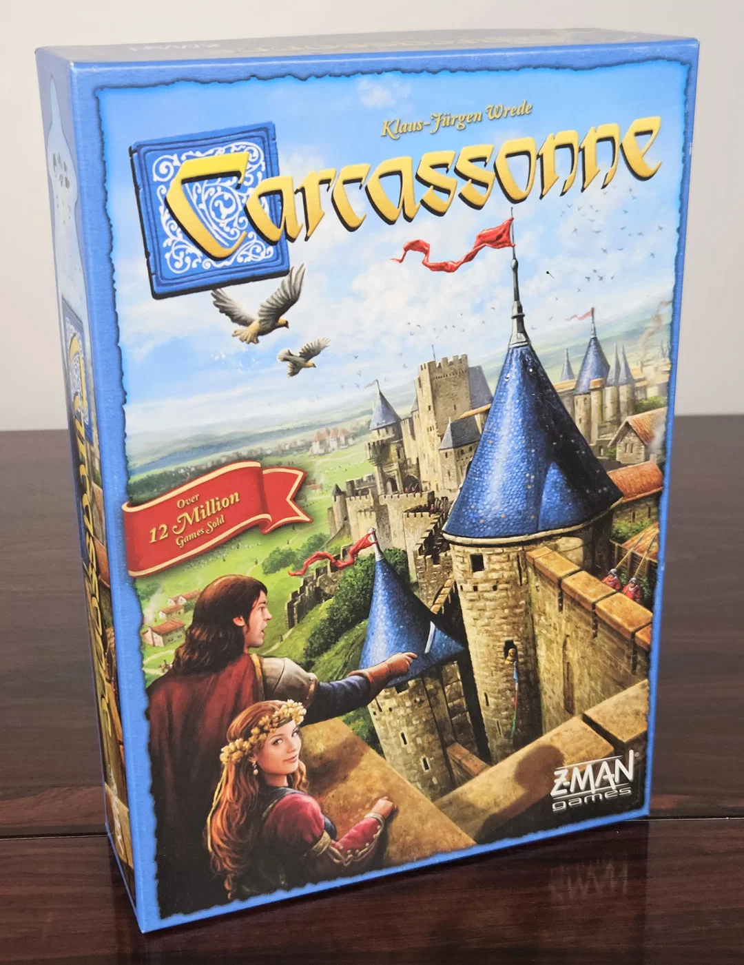 Carcassonne "Englisch" - Gesellschaftsspiel - Z-MAN Games – Bild 1