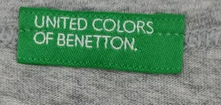 United Colors of Benetton Kindershirt grau Gr. 82 - Bild 3