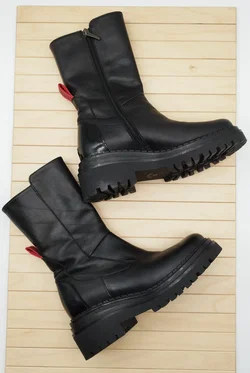Stiefeletten Laura Bellariva Schwarz Leder Gr.36 | Herbst-Begleiter - Bild 1