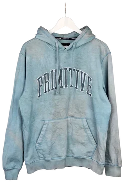 Primitive Skateboarding Herren Hoodie, blau/grün - Gr. M - Bild 1