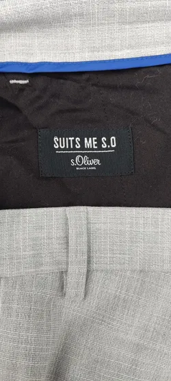 s.Oliver Herren Anzug grau Gr. 52/54 - Bild 11