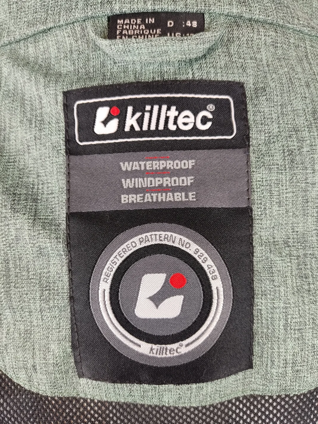 Killtec Sport- und Freizeitjacke Herren mintgrün meliert - M/48 – Bild 5
