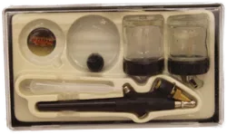 Mauk Airbrush Kompressor-Set inkl. Pistole, Schlauch & Zubehör - Bild 3