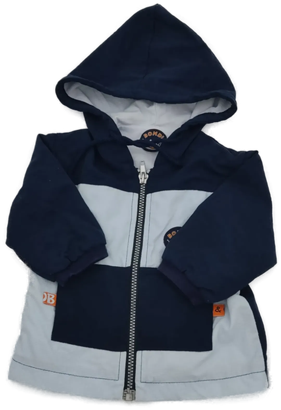 Bondi Baby Jacke dunkelblau/hellblau Gr. 68 - Bild 4