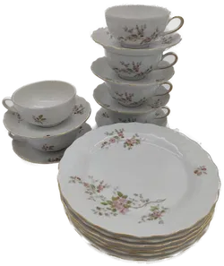 Porzellan-Kaffeeservice Winterling Germany Für 6 | Zeitloser Charme - Bild 4