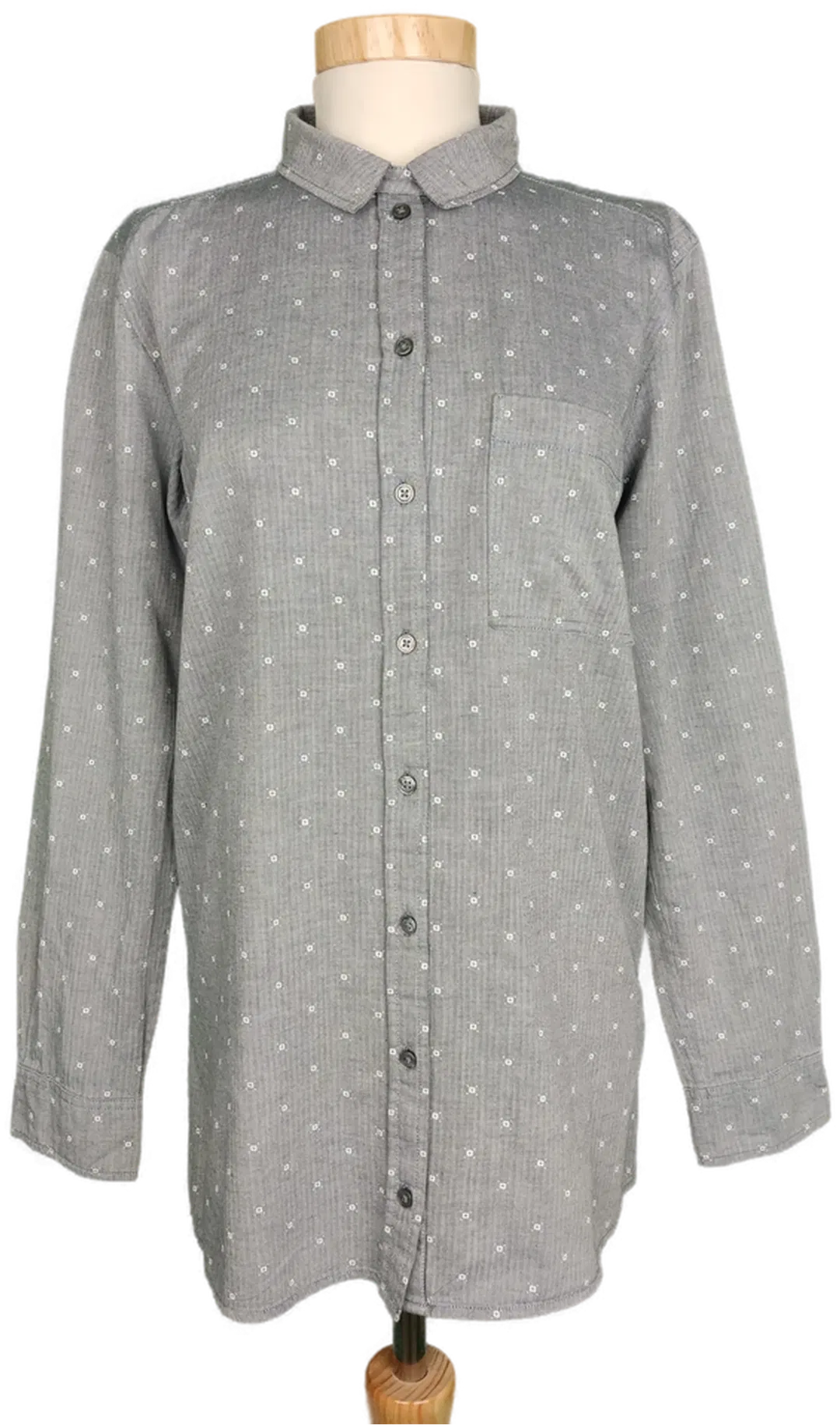 Marc O´Polo Damen Longbluse grau - M/38 - Bild 1