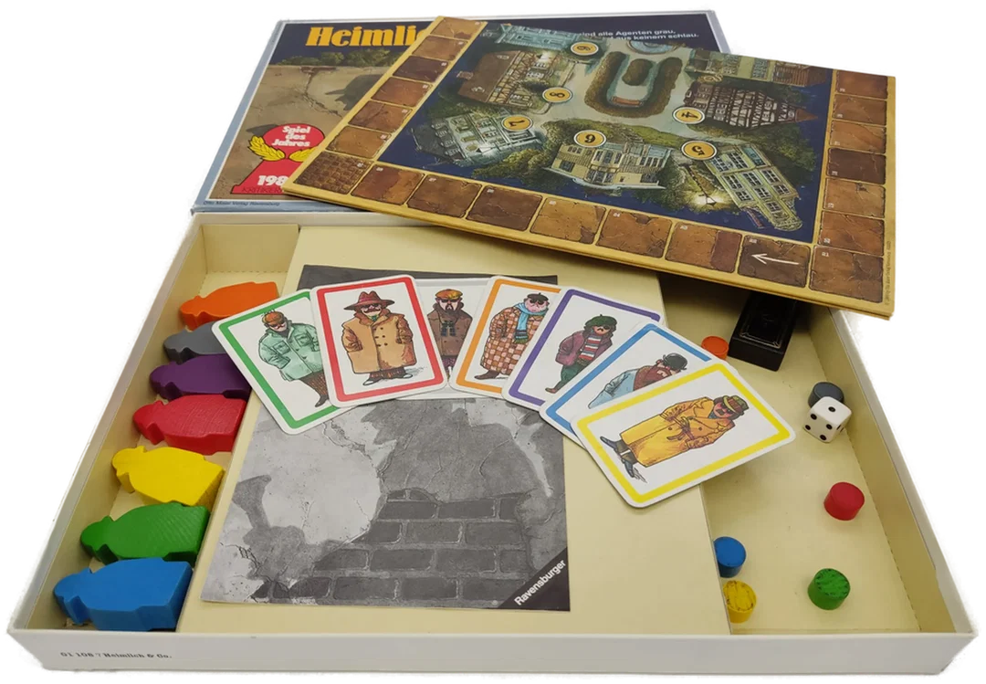 Heimlich & Co. Ravensburger Spiel des Jahres 1986 – Bild 3