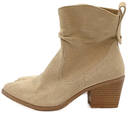 Pat Calvin Velourleder Stiefletten creme Gr. 40 – Vorschau 4