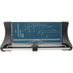 A4 Rollenschneider / Papierschneidemaschine – Schneidegerät für Papier, Fotos & Bastelarbeiten - Bild 2