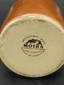 MOIRA Vintage Bauernkrug / Topf aus Steingut - Bild 3