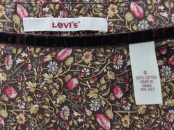 Levi's Damen Bluse braun Gr. S - Bild 4