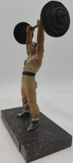 Trophäe Gewichtheben K.S.K Brunn 1956 - Bild 3