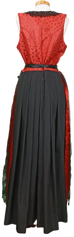 Country Line Damendirndl rot/schwarz Gr. 38 – Vorschau 2
