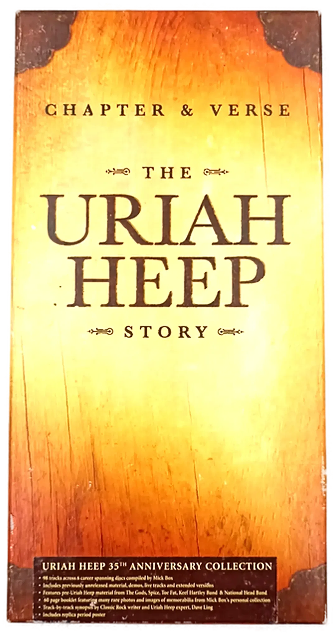 CD Chapter & Verse - the Uriah Heep Story (35th Anniversary collection) - Bild 1