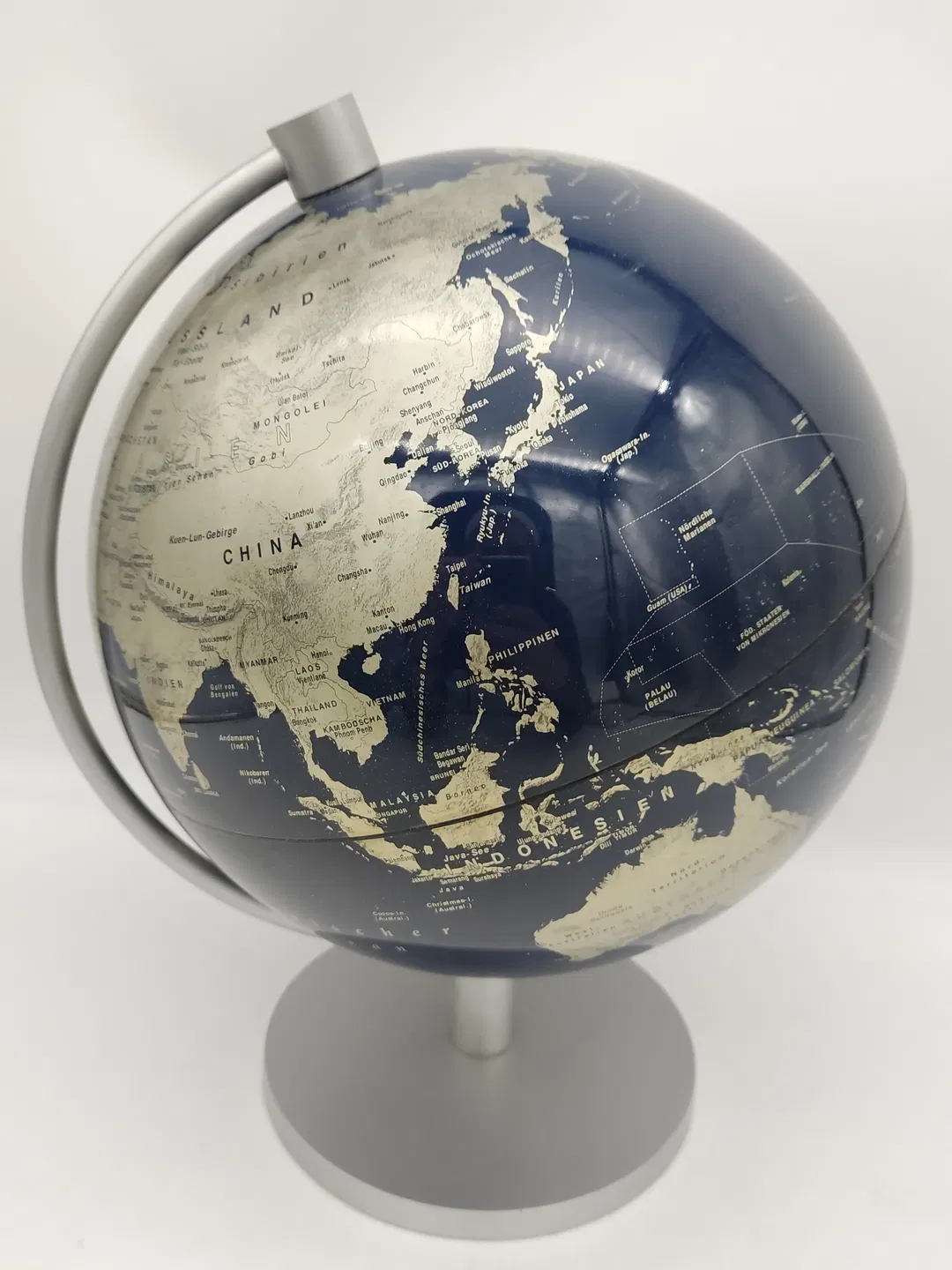 STELLANOVA Erdglobus. Metallic/Kobaltblau - Bild 1