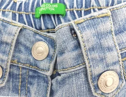 Benetton Kinder Jeans blau Gr. XXS(2 Jahre) - Bild 5