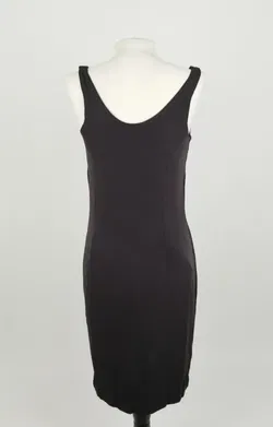 Manila Grace Schwarzes Abendkleid - 94% Seide, 6% Elasthan - Bild 3