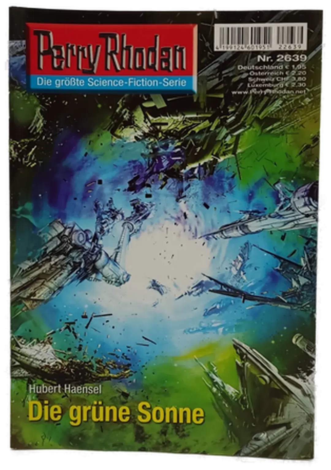 Romanheft Perry Rhodan Die grüne Sonne Erstauflage Nr.2639 - Bild 1
