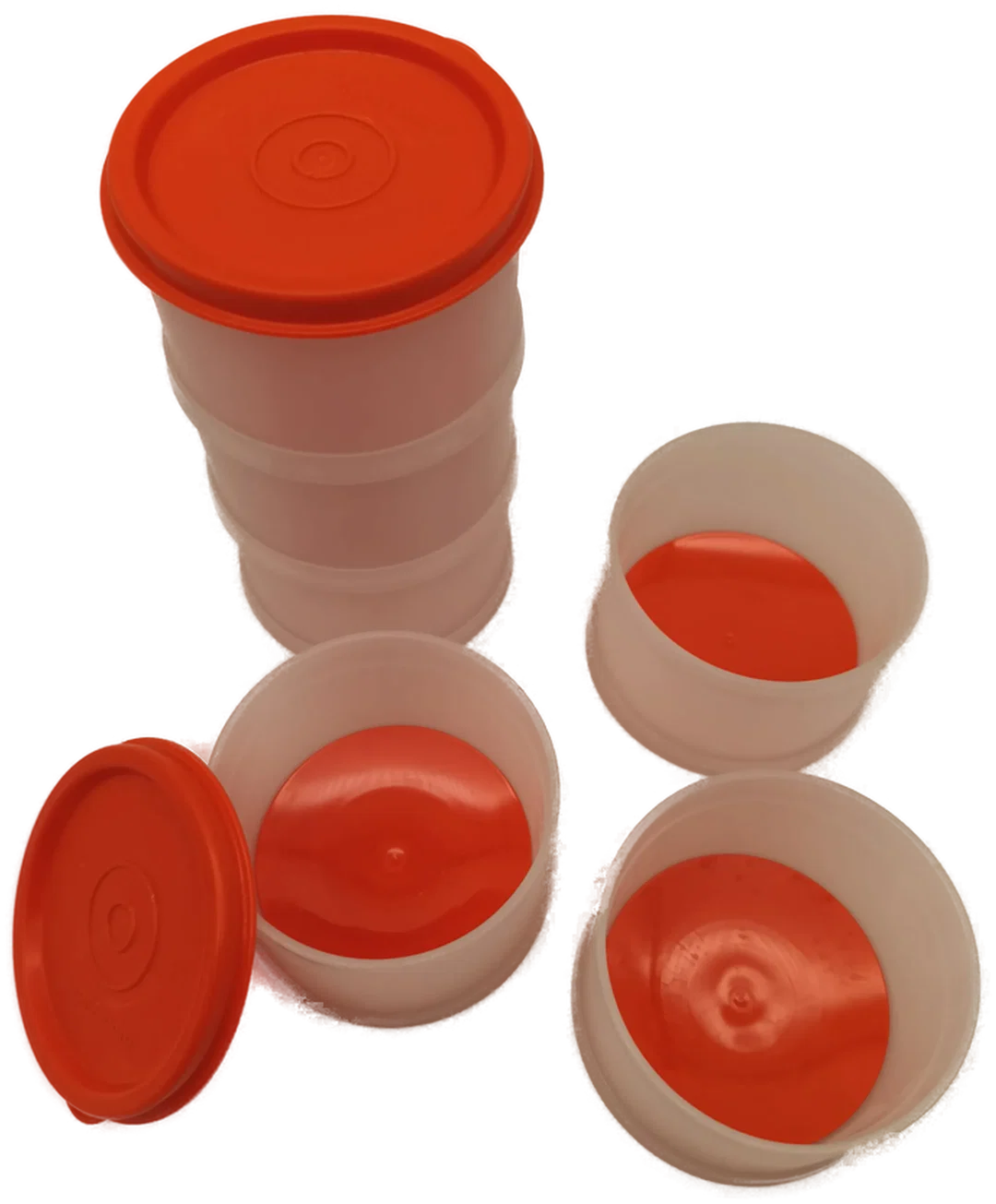 Tupperware, Stapelei, Set für Schichttörtchen, Vintage - Bild 1