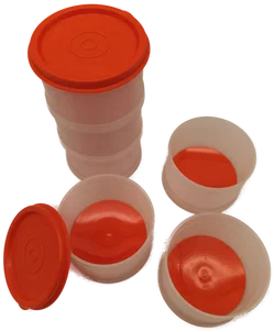 Tupperware, Stapelei, Set für Schichttörtchen, Vintage - Bild 1