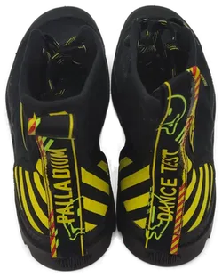 Palladium Schnürstiefeletten Pampa Smiley Change schwarz/gelb - Bild 6