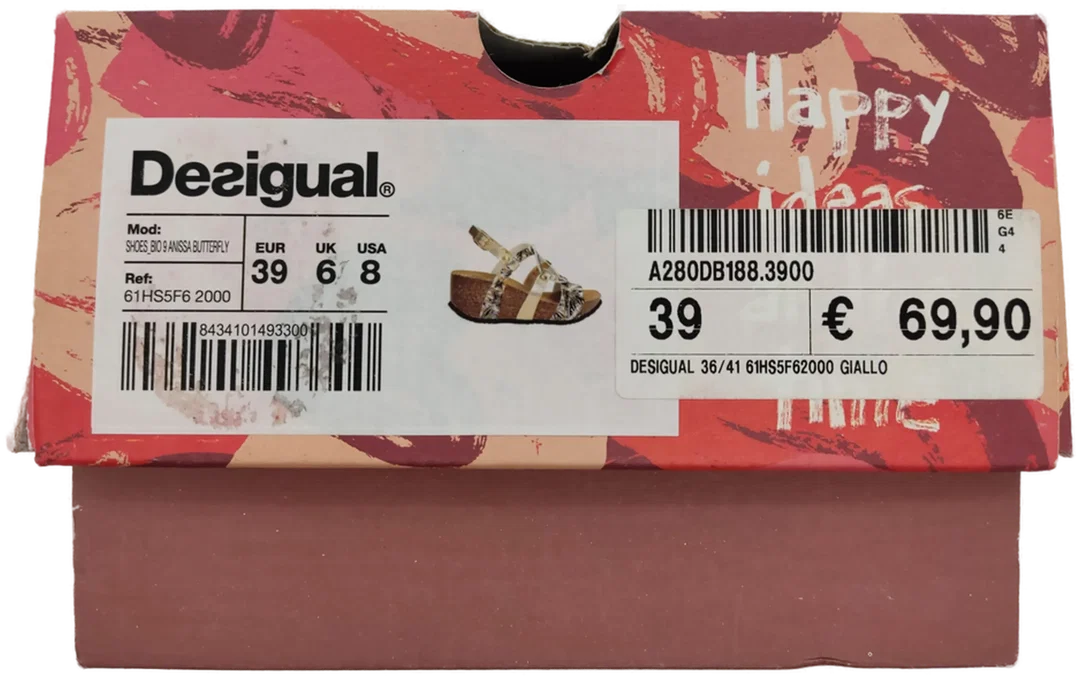 Desigual Damenschuhe Model: SHOES_BIO 9 ANSSA BUTTERFLY Größe: 39 – Bild 7
