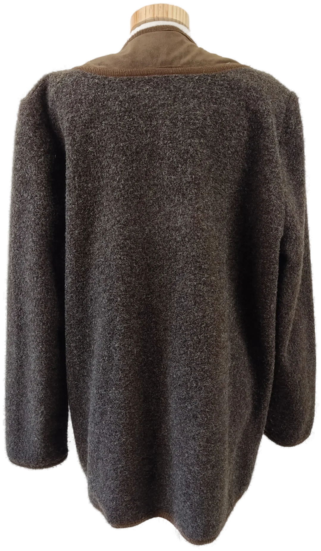 Trachtenmode aus Österreich Trachtenjacke Damen braun/dunkelbraun - L 42/44 – Bild 3