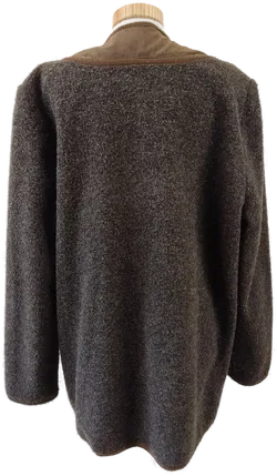 Trachtenmode aus Österreich Trachtenjacke Damen braun/dunkelbraun - L 42/44 - Bild 3